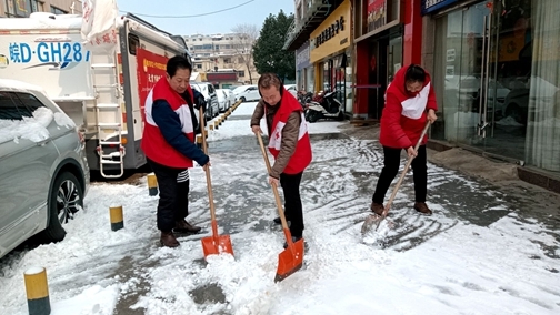 淮南市红十字会积极应对低温雨雪冰冻灾害1