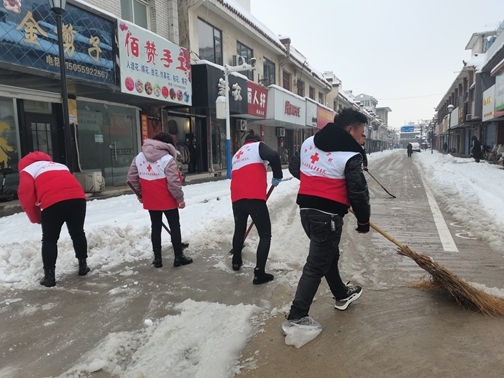 淮南市红十字会积极应对低温雨雪冰冻灾害14