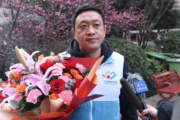 淮南为第69棒生命接力出征壮行10