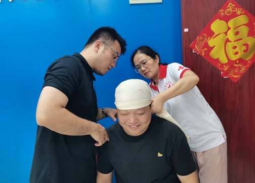 淮南市红十字会首进燃气公司开展救护员培训8