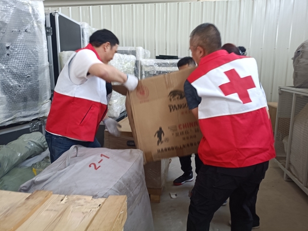 淮南市红十字会加紧备灾救灾物资储备库建设15
