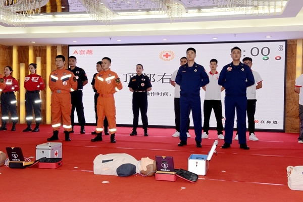 淮南队获全省应急救护大赛三等奖1