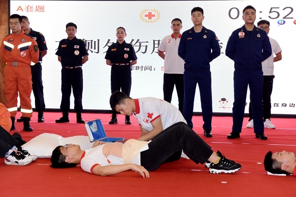 淮南队获全省应急救护大赛三等奖13