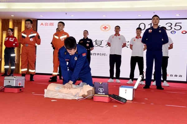 淮南队获全省应急救护大赛三等奖15