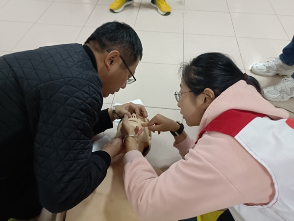 淮南市红十字会再为“马协”开展救护员培训13