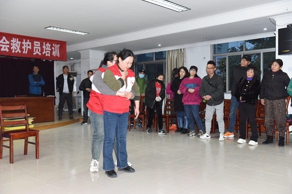 淮南市红十字会再为“马协”开展救护员培训3