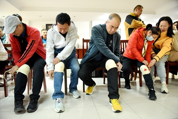 淮南市红十字会再为“马协”开展救护员培训6