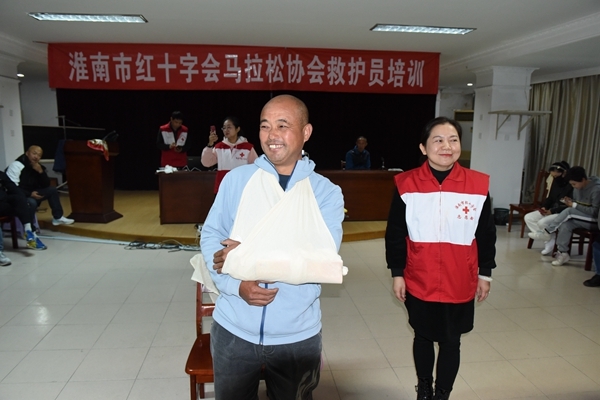 淮南市红十字会再为“马协”开展救护员培训7
