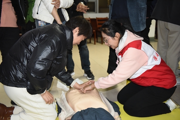 淮南市红十字会再为“马协”开展救护员培训8