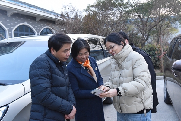 省红十字会来淮南调研评审相关工作2