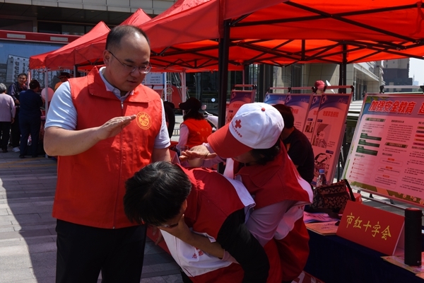 淮南市各级红会全方位开展防灾减灾主题活动1