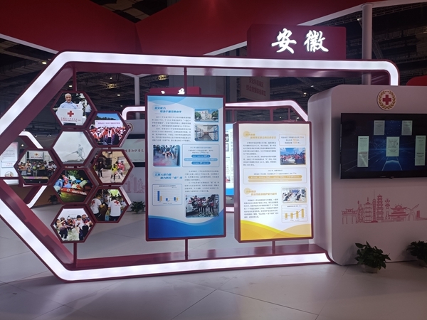 淮南市红十字会组织参加第二届长三角国际应急减灾和救援博览会4