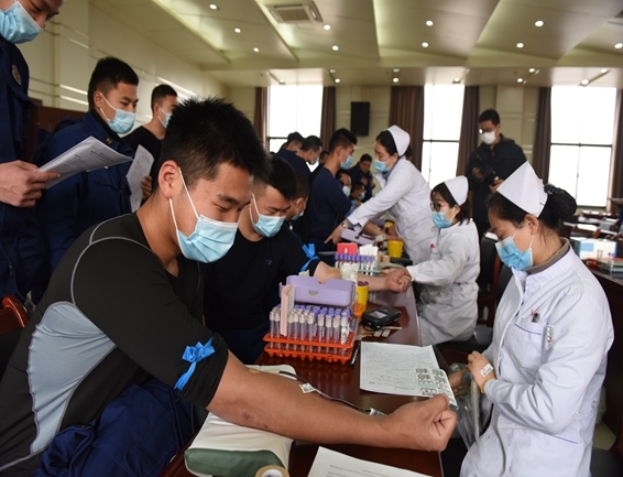 淮南市红十字会上下联动暖融春爱满城6