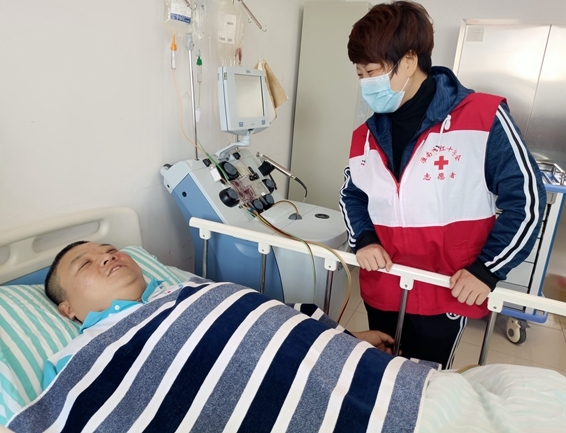 淮南市第38例造血干细胞捐献者武钦龙成功捐献2