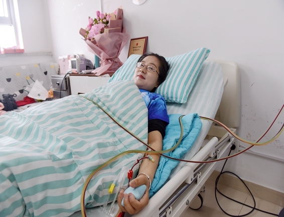 为了心中那份挚爱的选择 安徽造干工作者捐献第一人穆敏心血大爱救花蕾60