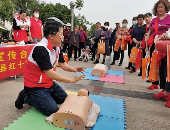 淮南博爱周活动上下联动精彩纷呈1