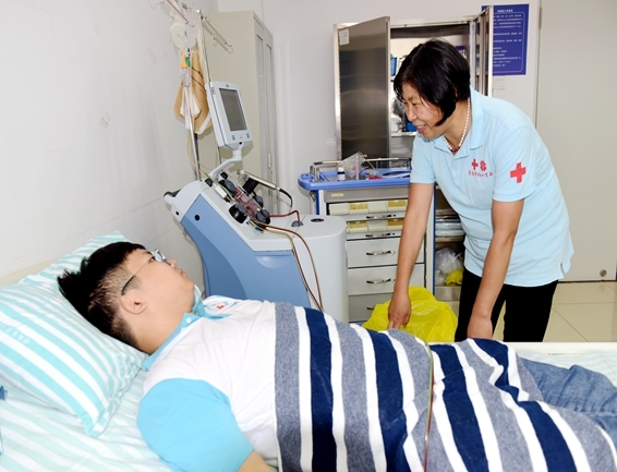 淮南市第41例造血干细胞捐献者潘俊钦成功捐献2