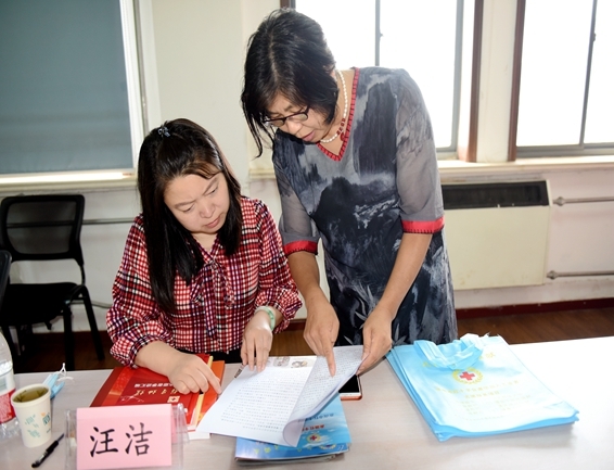 省红十字会来淮调研2