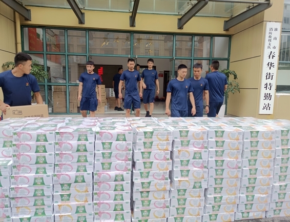 淮南救灾我们唐山人也一样牵挂5