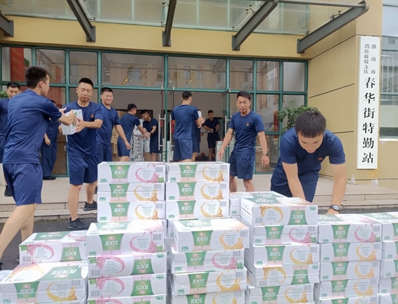 淮南救灾我们唐山人也一样牵挂6