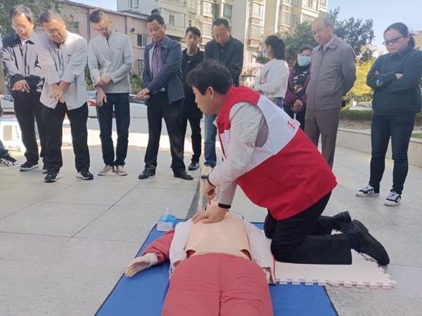 国际减灾日，淮南市红十字会教你学救护10