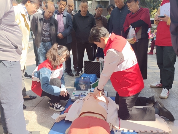 国际减灾日，淮南市红十字会教你学救护11