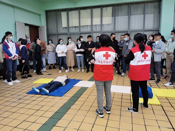 国际减灾日，淮南市红十字会教你学救护25