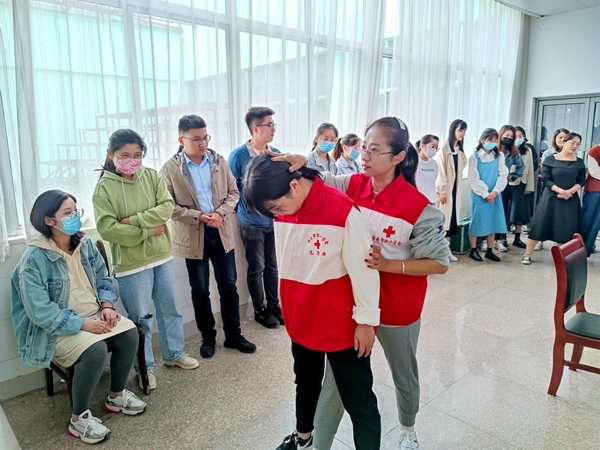国际减灾日，淮南市红十字会教你学救护26