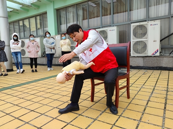 国际减灾日，淮南市红十字会教你学救护30