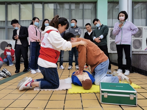 国际减灾日，淮南市红十字会教你学救护33