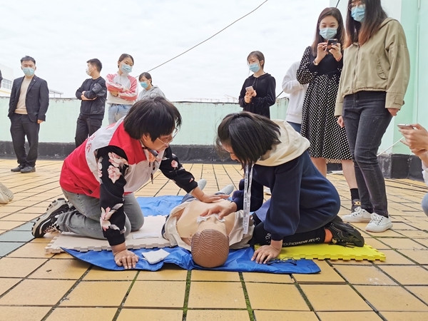 国际减灾日，淮南市红十字会教你学救护34