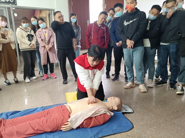 国际减灾日，淮南市红十字会教你学救护38