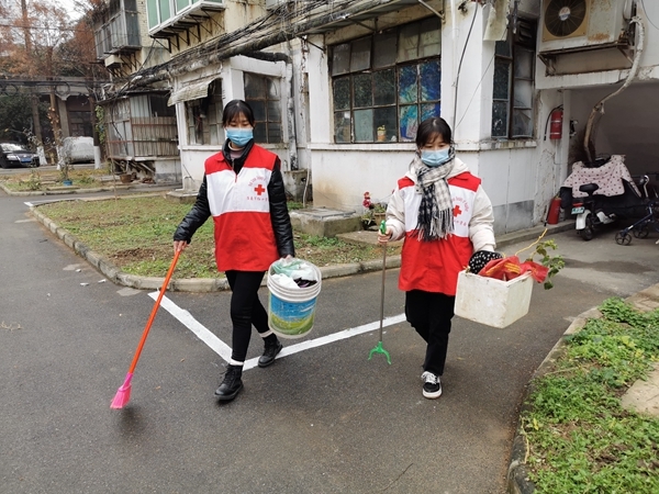 淮南市红十字会切实完成创城首战任务36