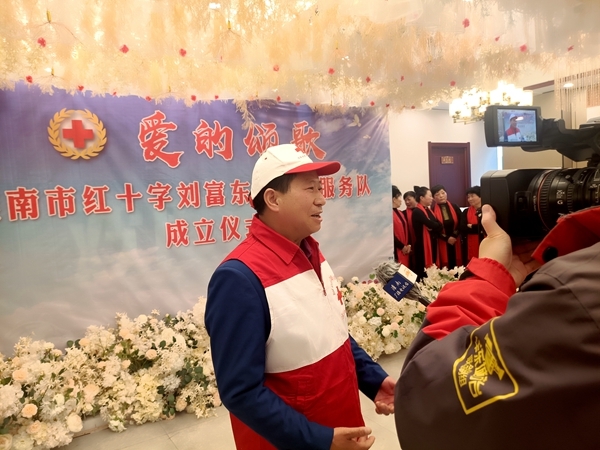 淮南市红十字志愿者两队“新兵”成立19